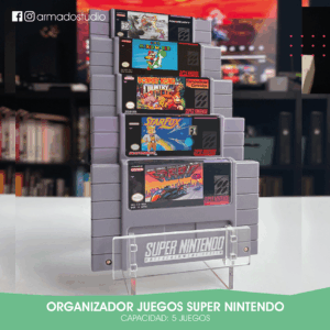 Organizador Escalera Super Nintendo