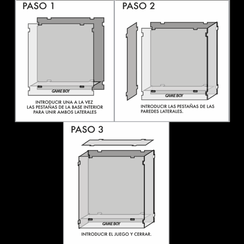 Caja protectora para juegos Game Boy Color - Imagen 5